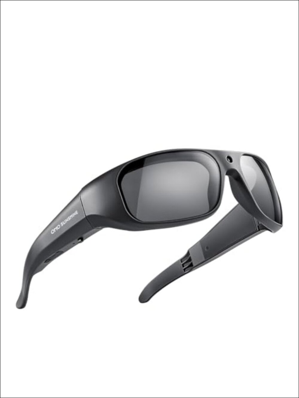 4K UHD Sports Smart Glasses Camera Polarized UV400 Z87.1 Sunglasses
